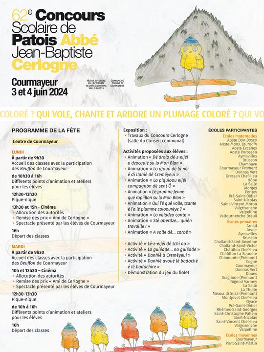 Avétsa l'imadze Programme web 62° Concours Cerlogne